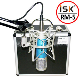 ISK RM-5 k歌电容麦克风网络k歌 电脑录歌专用设备电容话筒包邮